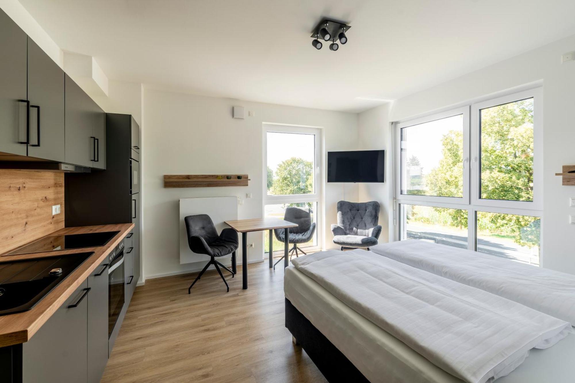 Vr-Serviced Apartments Wuerzburg Estenfeld Buitenkant foto